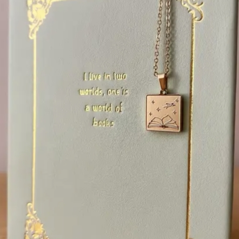 Bookish Goods jewelry box only Gilrmor Girls quote